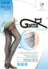 GATTA / CALZE RELAXMEDICA -POŃCZOCHY Z KOMPRESJĄ I ODDYCHAJĄCYM SI - www.anstel.pl
