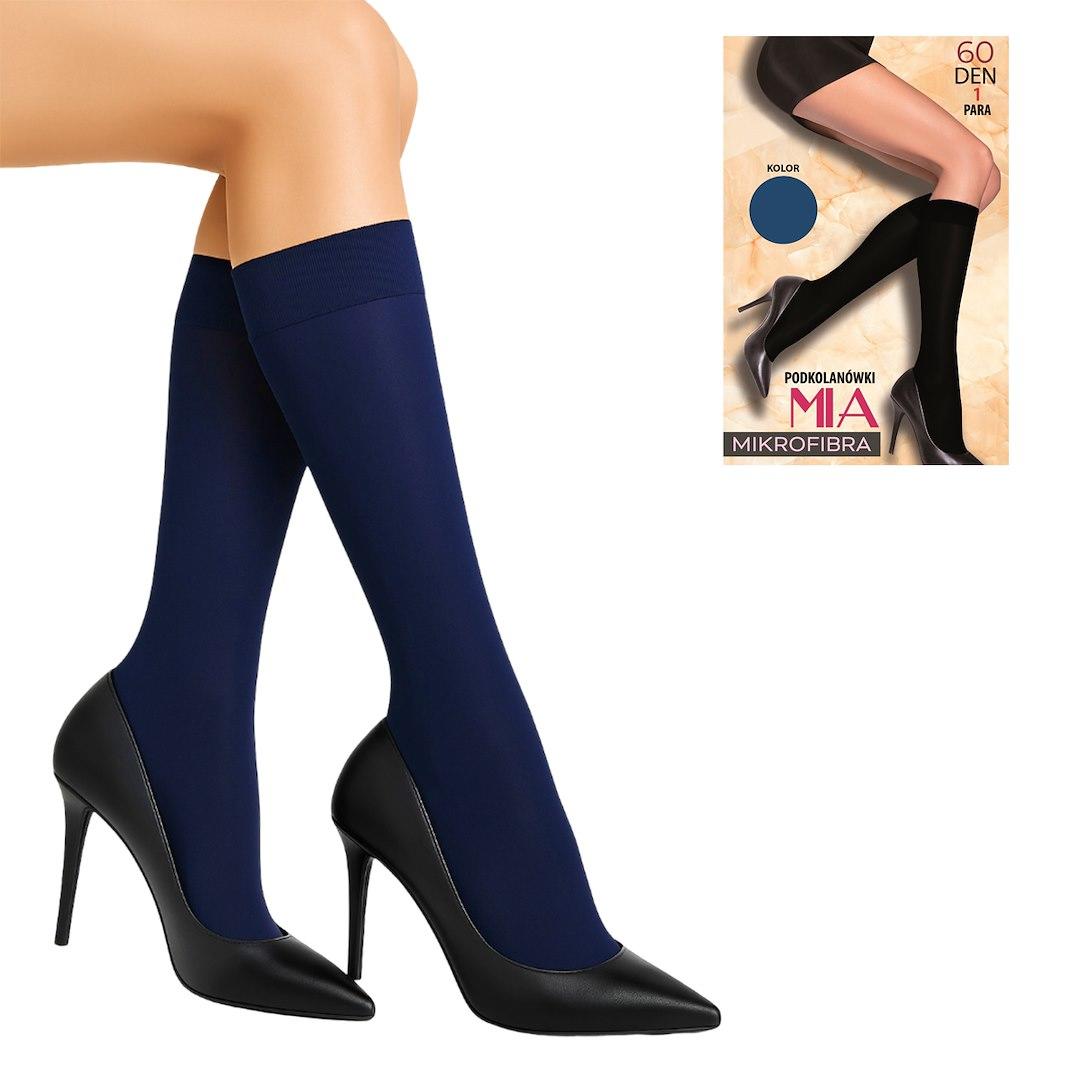 PATION / PODKOLANÓWKI PATION MIKROFIBRA 60 DEN GRANAT 742493 - www.anstel.pl