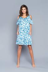 ITALIAN FASHION / KOSZULA NOCNA DAMSKA AGAWA KRÓTKI RĘKAW - www.anstel.pl
