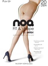 KNITTEX / RAJSTOPY MODELUJĄCE SYLWETKĘ PUSH UP 20 DEN - www.anstel.pl