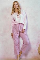 TARO / 3434 PIŻAMA DAMSKA DŁUGA ELISA S-XL - www.anstel.pl