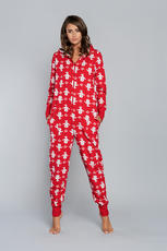 ITALIAN FASHION / KOMBINEZON DAMSKI NANA DŁUGI RĘKAW DŁUGIE SPODNIE - www.anstel.pl