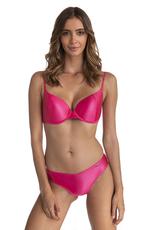 PRIMO / DWUCZĘŚCIOWY KOSTIUM KĄPIELOWY BIKINI Z POŁYSKUJĄCEGO MATERIAŁU 366 - www.anstel.pl