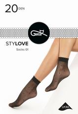 GATTA / STYLOVE - SKARPETKI WZORZYSTE 000.59V - www.anstel.pl