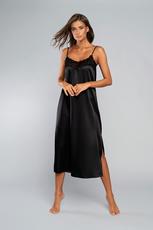 ITALIAN FASHION / KOSZULA NOCNA DAMSKA DOTYK WĄSKIE RAMIĄCZKO DŁUGA - www.anstel.pl