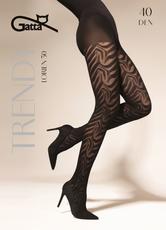GATTA / LORIEN 30, 31 - RAJSTOPY DAMSKIE WZORZYSTE 40 DEN - 000.198 - TRENDY AW26/27 - www.anstel.pl