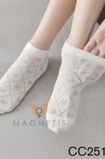 MAGNETIS / SKARPETKA DAMSKA APLIKACJA CC-251102 - www.anstel.pl