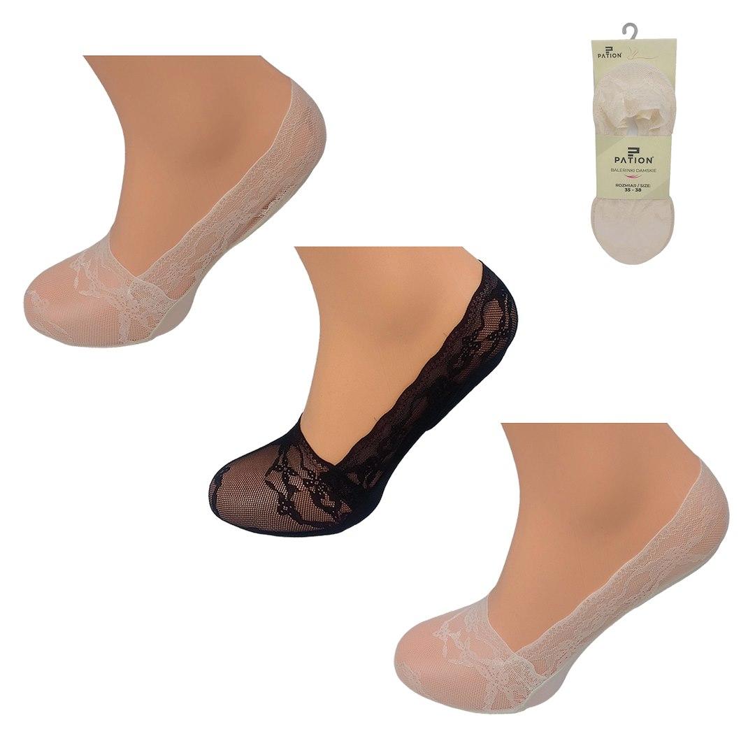 PATION / BALERINY KORONKOWE DAMSKIE PATION BD26-07 759781, 759798 - www.anstel.pl