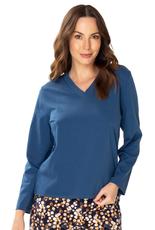 MEWA / JEANSOWA BLUZKA PIŻAMOWA LUCY - www.anstel.pl