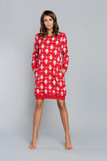 ITALIAN FASHION / KOSZULA NOCNA DAMSKA NANA DŁUGI RĘKAW - www.anstel.pl