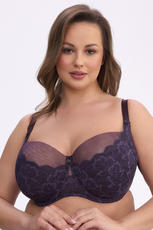 GAIA / BIUSTONOSZ SEMI-SOFT EVELYN MAXI 1342 FIOLET - www.anstel.pl