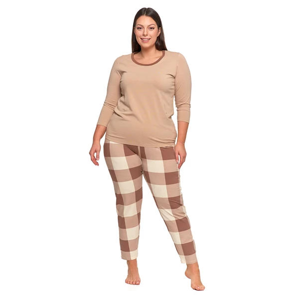 MORAJ / PIŻAMA NOCNA PLUS SIZE PDD4800-008 - AW2024/25 - www.anstel.pl