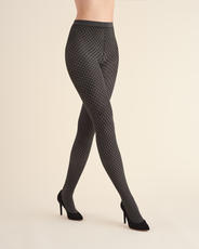 GABRIELLA / ABRIL - RAJSTOPY WZORZYSTE Z MIKROFIBRY 3D CODE 279 - AW2022 - www.anstel.pl