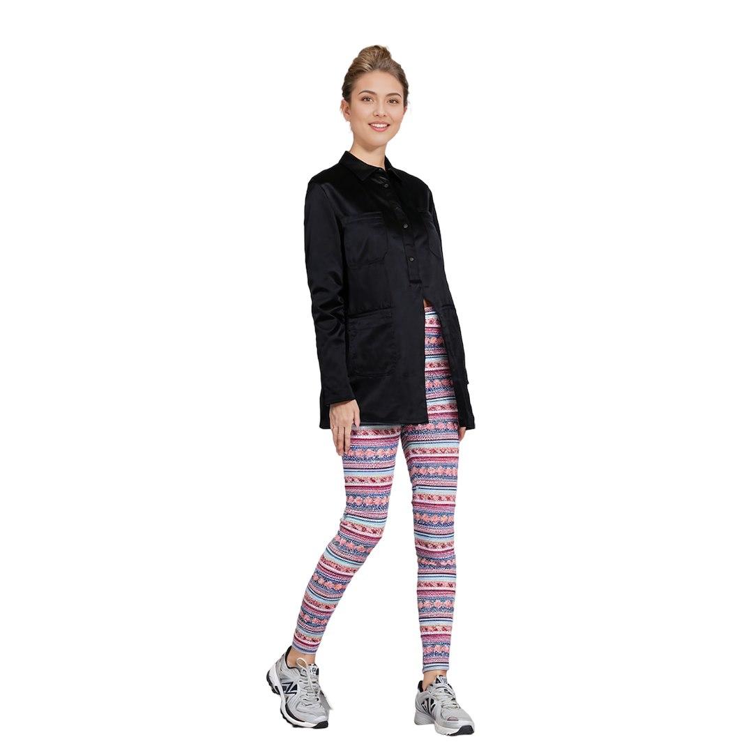 RAJ-POL / LEGGINSY DAMSKIE WZOROWANE 365600 - www.anstel.pl