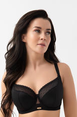 GORSENIA / BIUSTONOSZ PÓŁUSZTYWNIANY DOTTI G021 CZARNY - www.anstel.pl