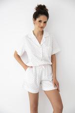 SENSIS / PIŻAMA LESLIE KR/R S-XL ROZPINANA - www.anstel.pl