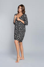 ITALIAN FASHION / KOSZULA NOCNA DAMSKA FIONA RĘKAW 3/4 - www.anstel.pl