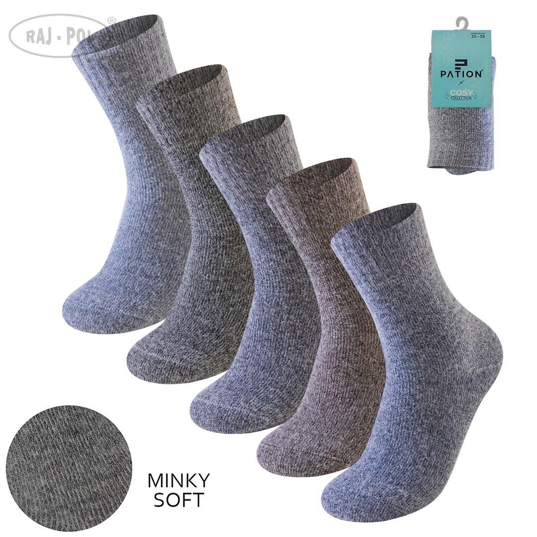 Skarpeta damska minky soft w25-13 756988, 756995