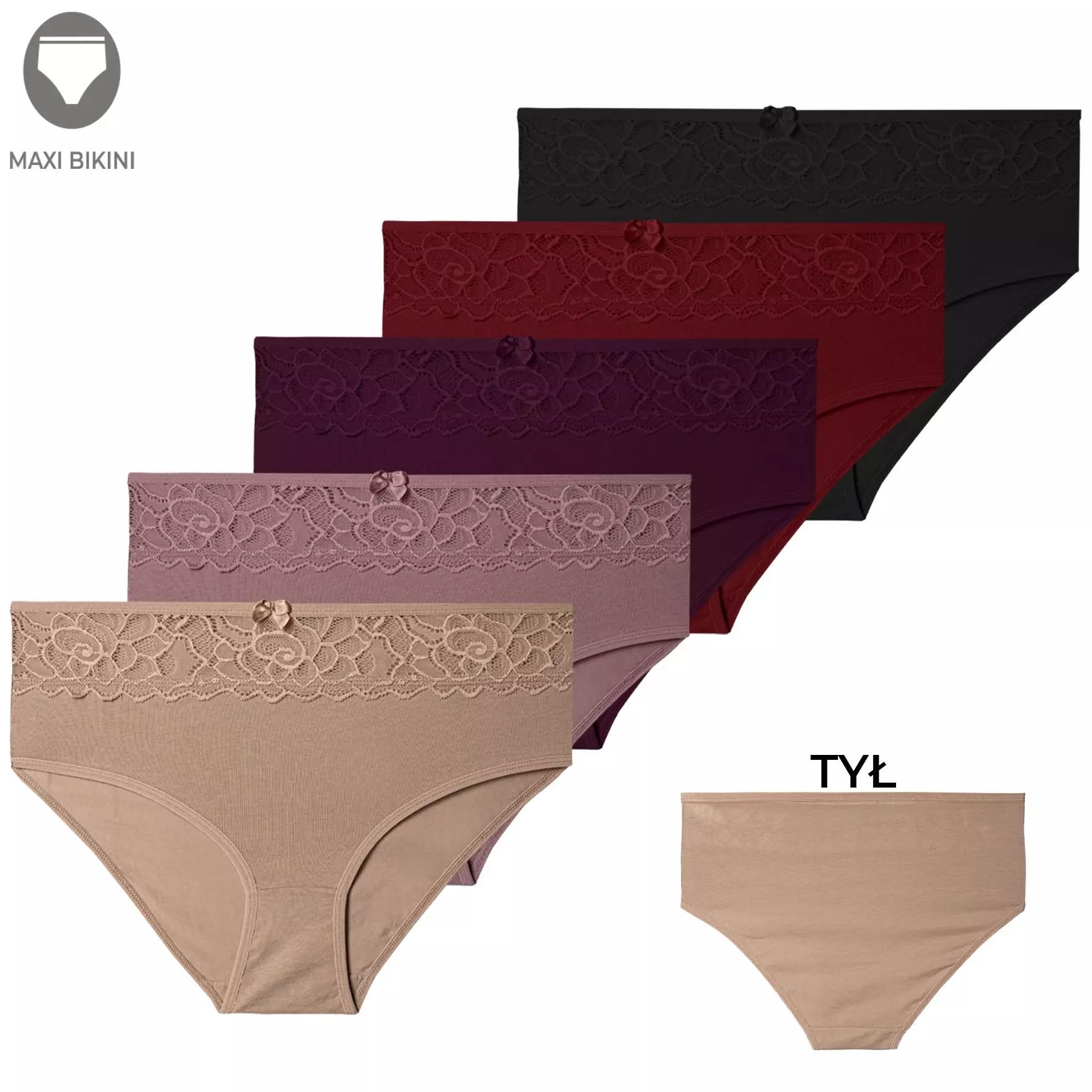 Figi damskie maxi bdm601-011