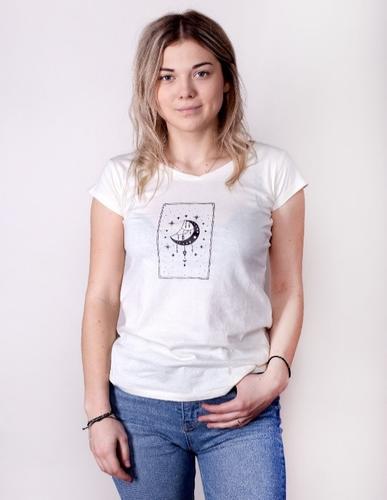 Pkk-0076k podkoszulka t-shirt damski księżyc - wl 2022