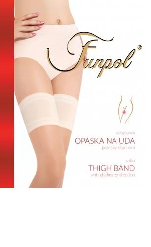Satynowe opaski na uda przeciw otarciom