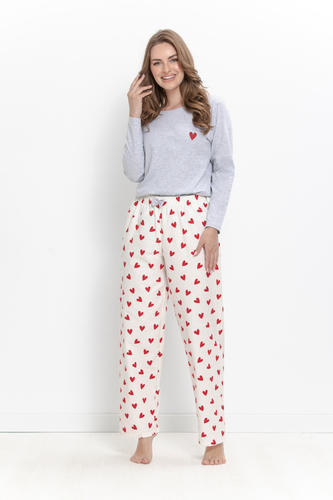 3624 piżama damska długa corin s-xl