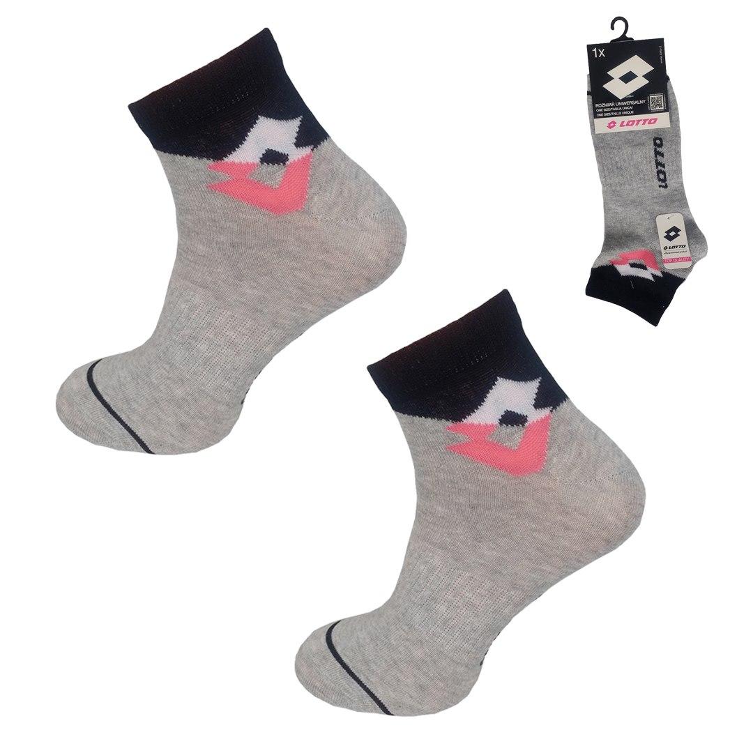 Skarpety lotto drafting_w szary 1-pak 520384, 520445
