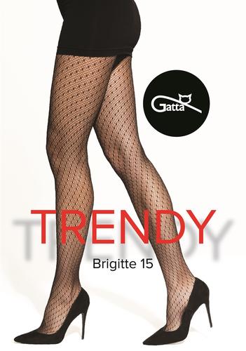 Brigitte - rajstopy damskie typu kabaretki 000.916 aw26/27
