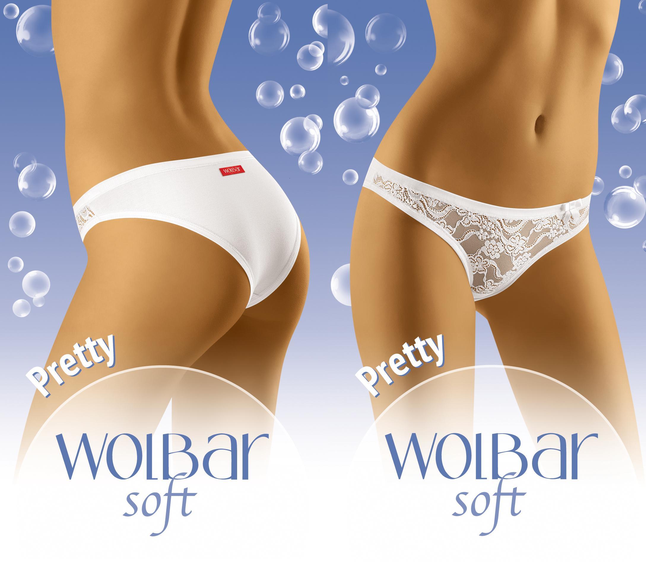 Biodrówki z bawełny, kwiatowy motyw – pretty soft