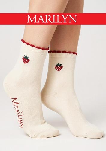 Skarpety marilyn damskie strawberr