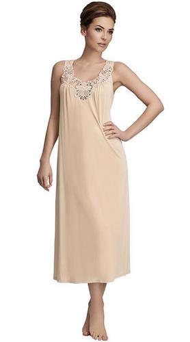 Koszula nocna róża 84114, szerokie ramiączko