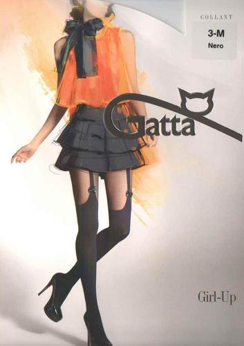 Rajstopy damskie wzorzyste, girl-up