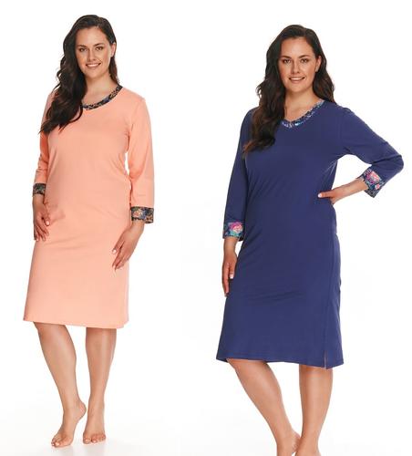 2810 koszula damska długa luna 2xl-3xl - aw2022/23