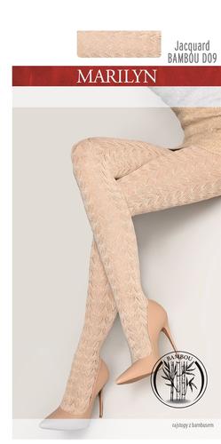 Rajstopy marilyn jacquard d09