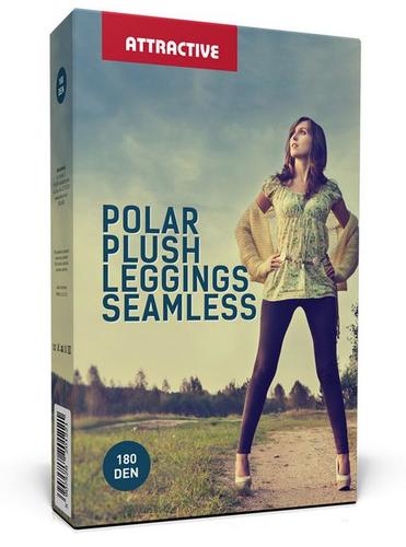 Polar plush seamless kod wps - legginsy damskie 180 den