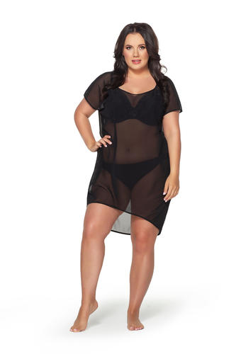 Sukienka plażowa sp 23 black