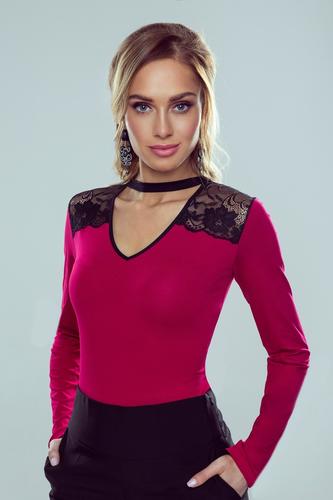 Bluzka laura, długi rękaw