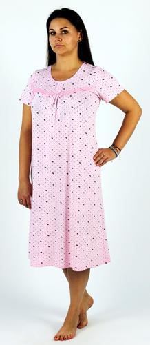 Koszula juliette długa, krótki rękaw 441