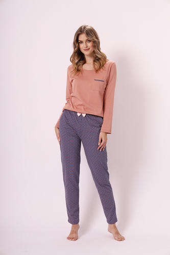 Piżama damska ksenia 1371 - kolekcja leveza aw 2023/24