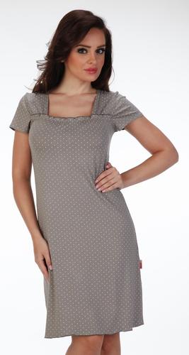 Koszula kropki krótki rękaw 917