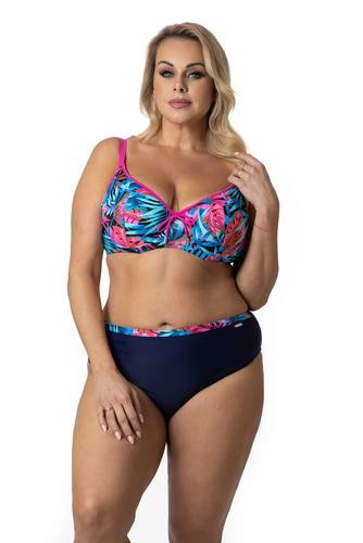 Dwuczęściowy kostium kąpielowy wzorzysty miski z miękkiej pianki 372