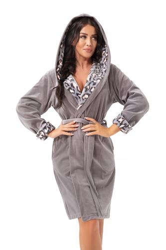 Szlafrok welurowy fr-352