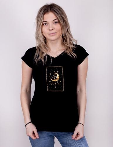 Pkk-0075k podkoszulka t-shirt damski księżyc - wl 2022