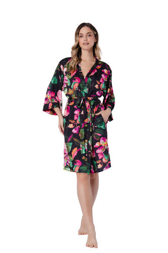 Szlafrok damski gizela 1746 - kolekcja leveza 2026