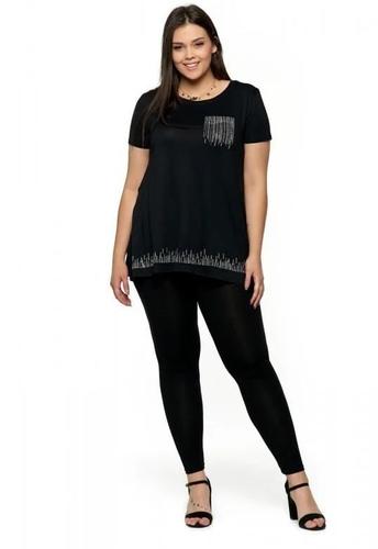 Leginsy damskie moraj rdl1400-001b ocieplane 2xl, 3xl