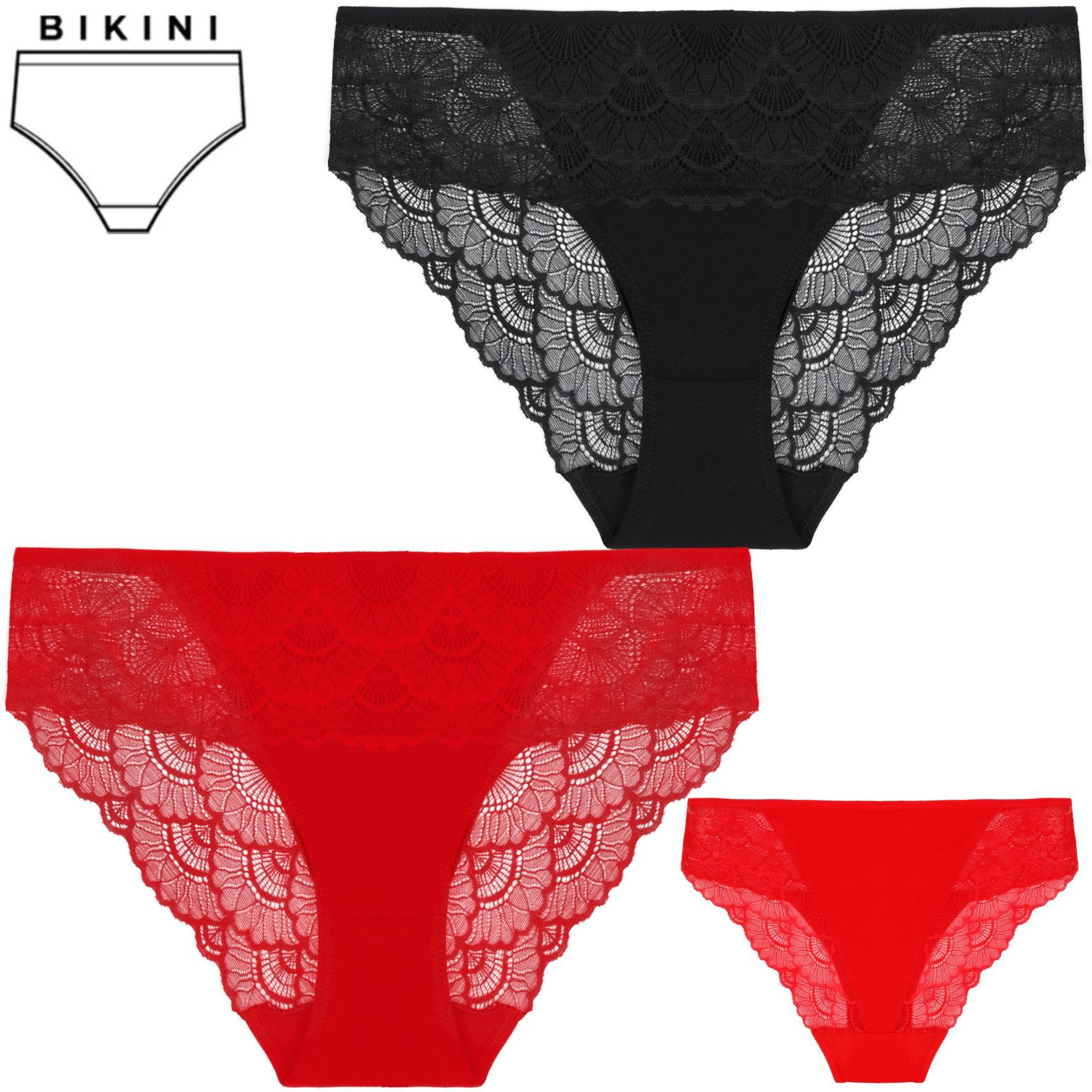 Figi damskie koronkowe bdm450-026