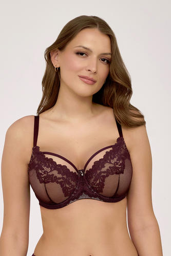 Biustonosz av 2233 chocolate brown maxi