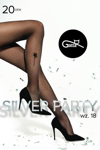 Rajstopy gatta silver party wz.18 den 20
