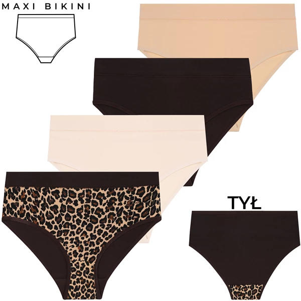 Figi damskie bdm600-024 maxi