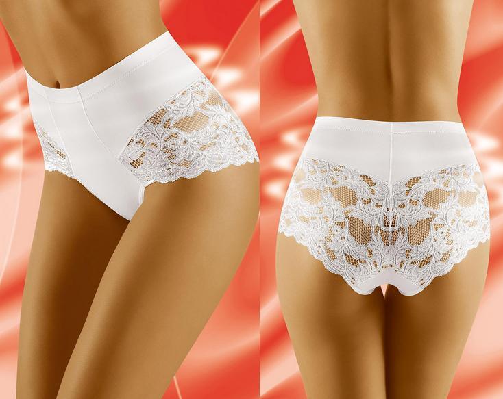 Korygujące, koronkowe figi damskie - slimea